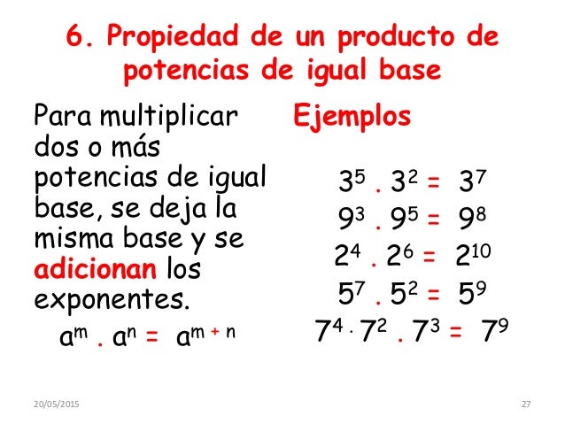 Documento potenciacion
