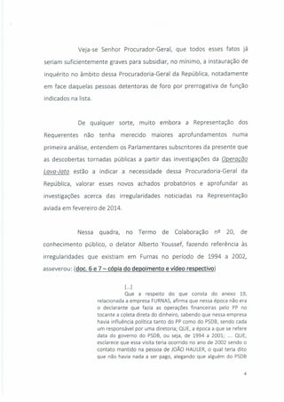 Documento PT- Aécio - Lista de Furnas
