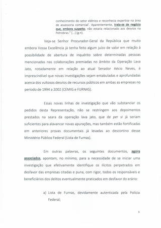 Documento PT- Aécio - Lista de Furnas