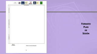 FORMATO
PLAN
DE
SESIÓN
 