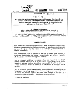 Resolución 4215 del 3 diciembre de 2014