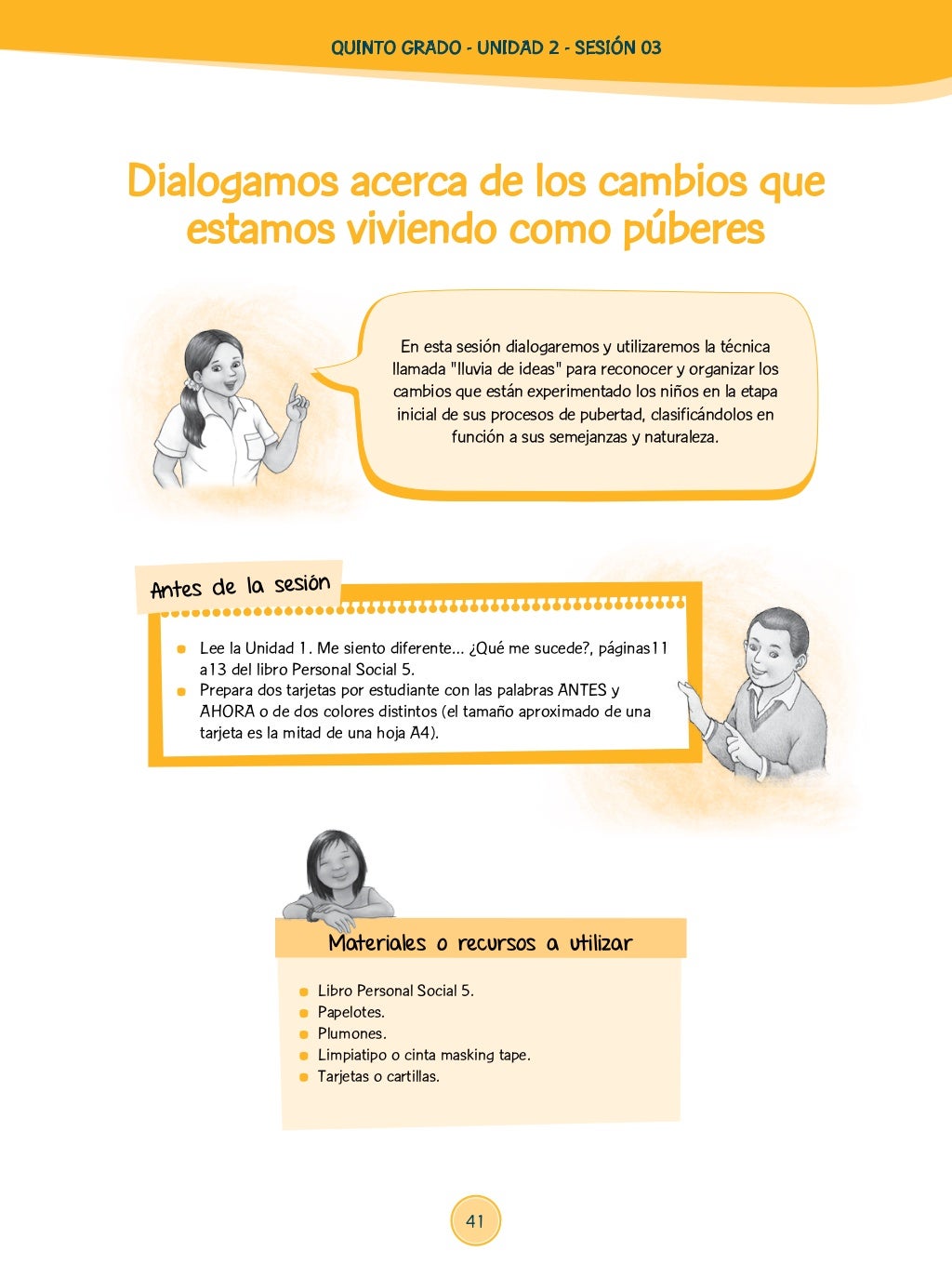 Sesión de Aprendizaje 03 de Unidad Didáctica 02 del Área de Personal…