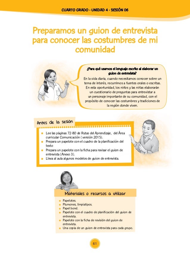 preguntas para una entrevista de tradiciones documentos primaria sesiones unidad04 cuarto grado preguntas para una entrevista de tradiciones documentos primaria sesiones unidad04 cuarto grado