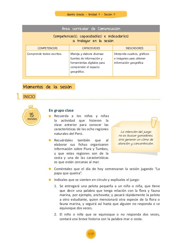 Documentos primariasesionesunidad04quinto gradointegrados5gu4s…