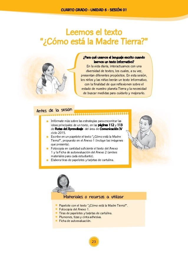 Documentos primaria-sesiones-unidad06-cuarto grado-integrados-4g-u6-s… Documentos primaria-sesiones-unidad06-cuarto grado-integrados-4g-u6-s…