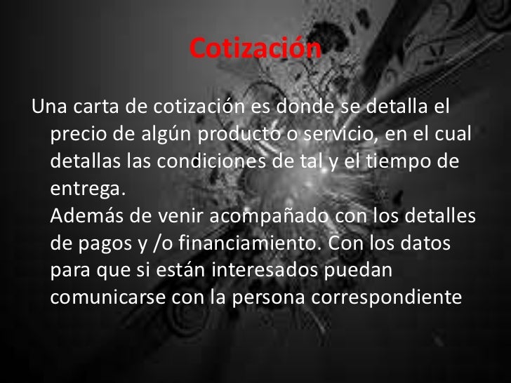 Documentos comerciales