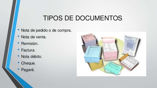 Documentos comerciales