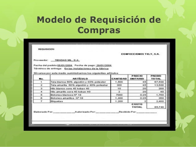 Documentos comerciales