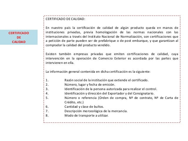 Documentos de comercio exterior