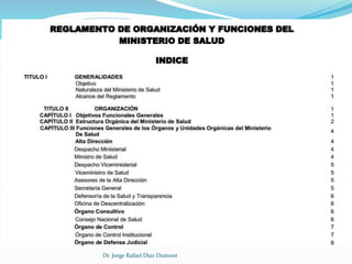 Dr. Jorge Rafael Diaz Dumont 
 