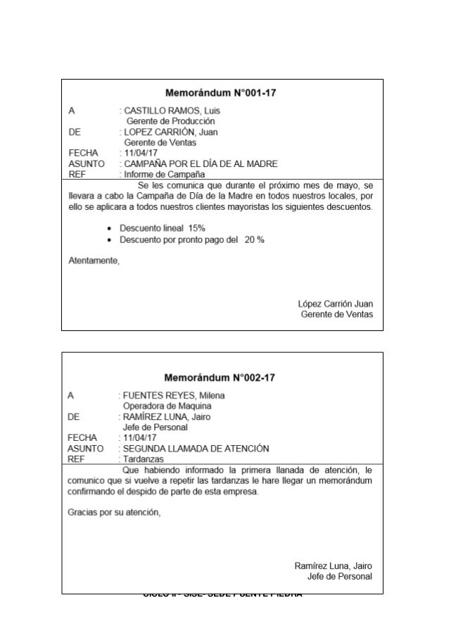 Documentos de secretariado