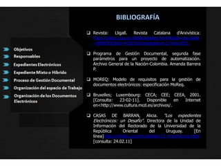 EXPEDIENTES MIXTO O HÍBRIDOExpediente mixto o híbrido es un conjunto de documentos de archivo, electrónicos o tradicionales, relacionados entre sí, y conservados en parte en soporte electrónico, en parte  como expediente físico.La aplicación de estos sistemas, son de producir, almacenar y mantener documentos en soporte físico y otros en soporte que la tecnología ofrece como el microfilme. Expedientes Mixto o HíbridoTratamiento de Documentos Electrónicos