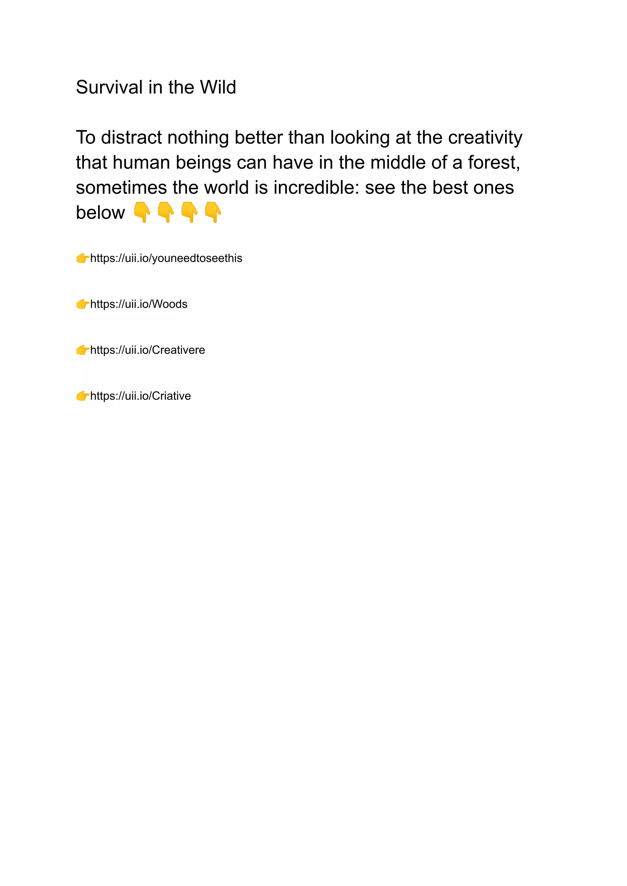 Survival.pdf The Survival | PDF