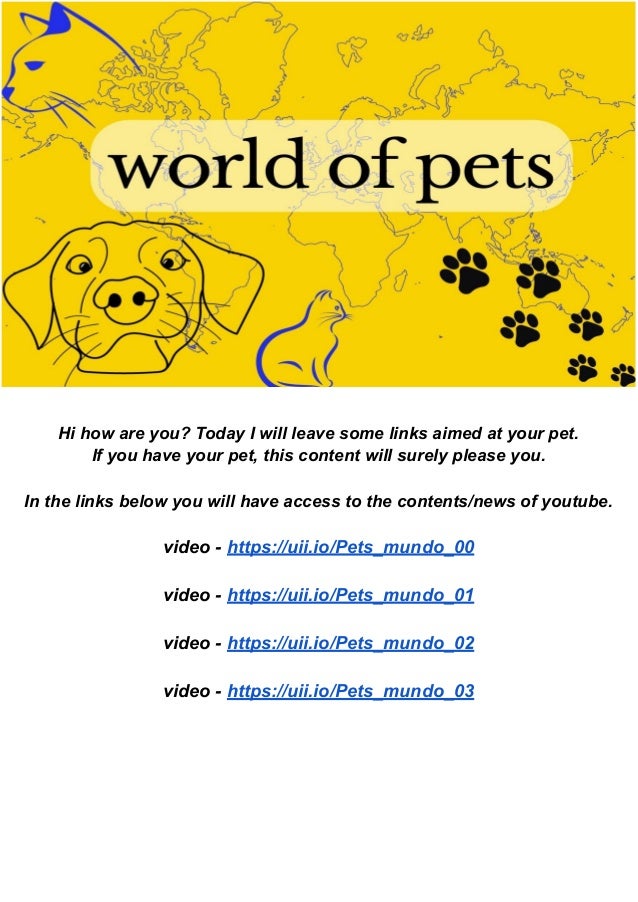 world of pets