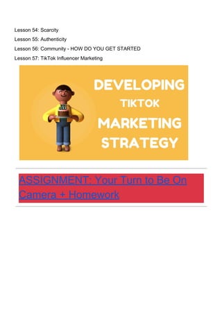 TikTok Mastery for Business | PDF