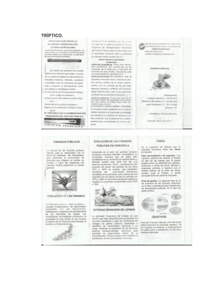 TRÍPTICO.
 