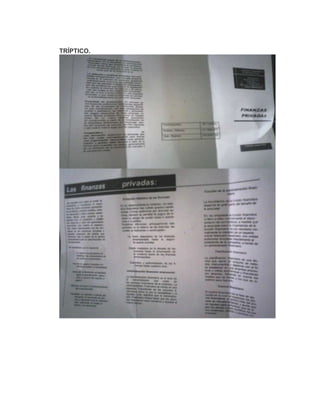 TRÍPTICO.
 