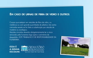 Quais documentos devem ser providenciados pela Funerária?