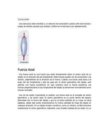 Sentido Axial Propiedades Mecánicas de los Materiales | DOCX