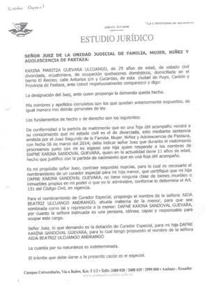 Documentos juridicos Paola Robayo