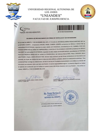 UNIVERSIDAD REGIONAL AUTONOMA DE
LOS ANDES
“UNIANDES”
FACULTAD DE JURISPRUDENCIA
 