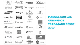 MARCAS CON LAS
QUE HEMOS
TRABAJADO DESDE
2010
 
