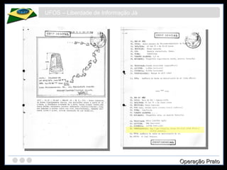 UFOS – Liberdade de Informação Já Operação Prato 