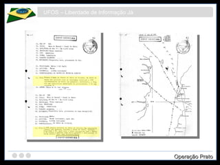 UFOS – Liberdade de Informação Já Operação Prato 