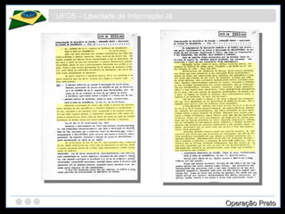 UFOS – Liberdade de Informação Já Operação Prato 