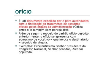 Documentos oficiais | PPT