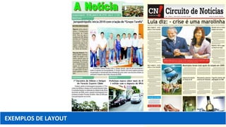 EXEMPLOS DE LAYOUT
 