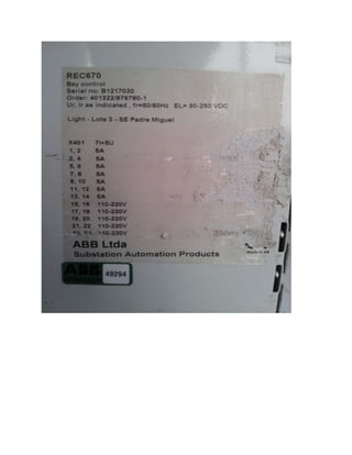 Documento sub. controlador especificação