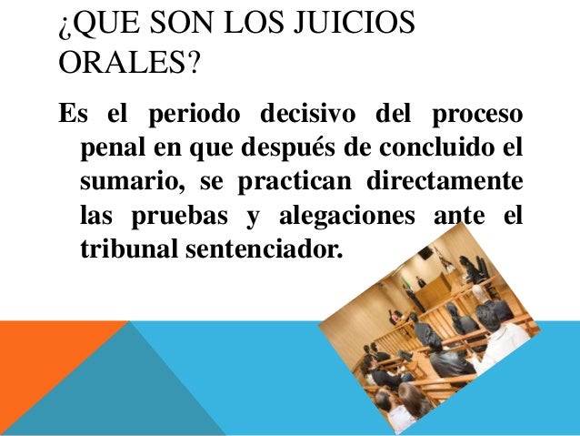 JUICIOS ORALES EN MEXICO
