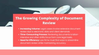 Document Review Outsourcing: A Smarter Approach for Law Firms | PPT