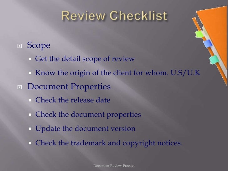 Document Review Process