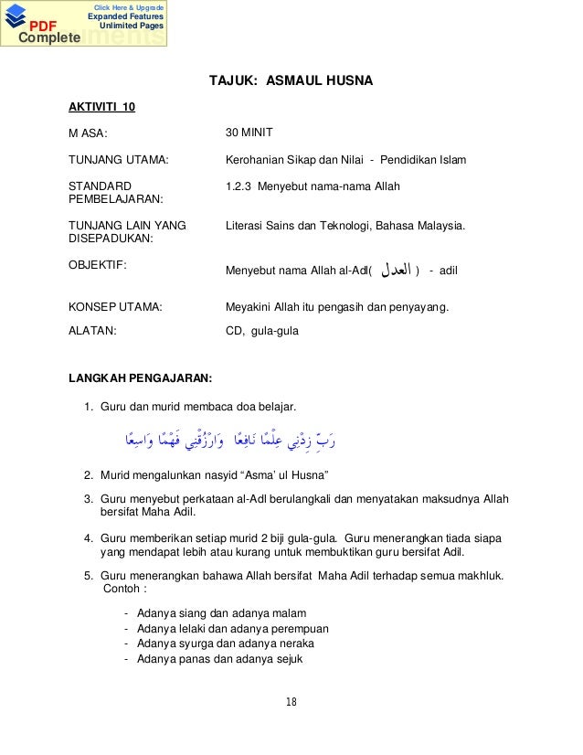 Documents Tips Buku Panduan Aktiviti Pendidikan Islam Pra Sekolah