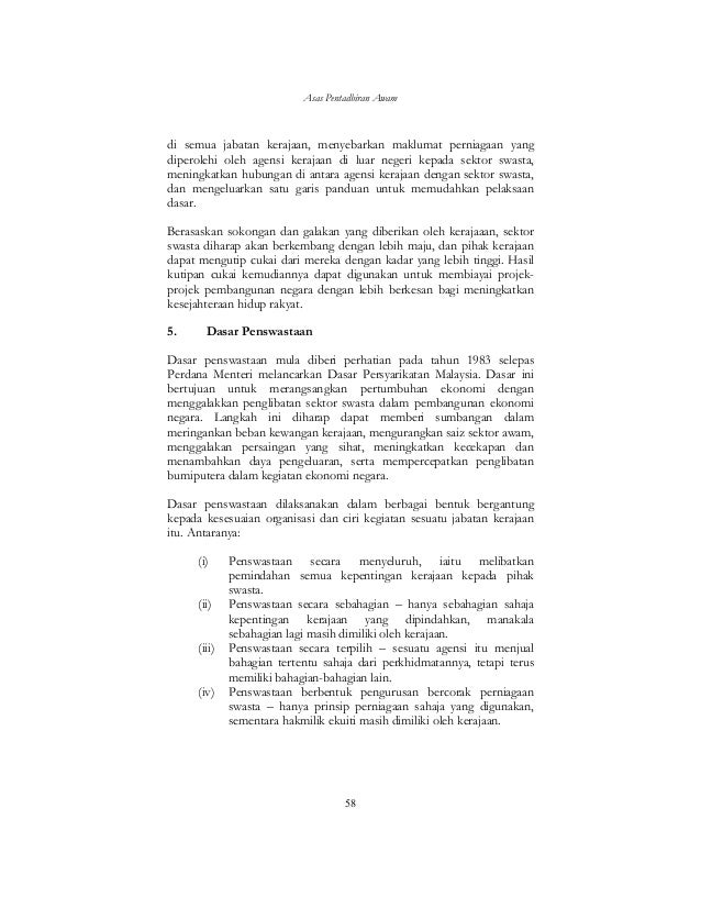 Langkah-langkah Yang Diambil Oleh Kerajaan Dalam Memastikan