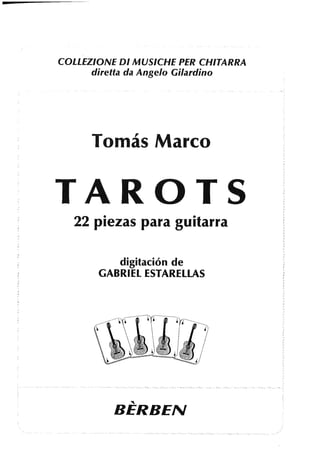 22 piezas para guitarra - Tarot