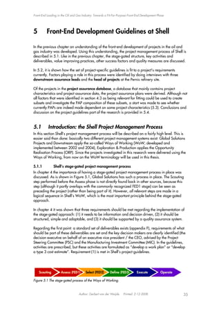 Front-End Loading in the Oil and Gas Industry | PDF