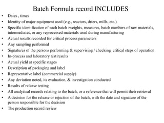 DOCUMENTS on quality of pharmaceutical products | PPTX