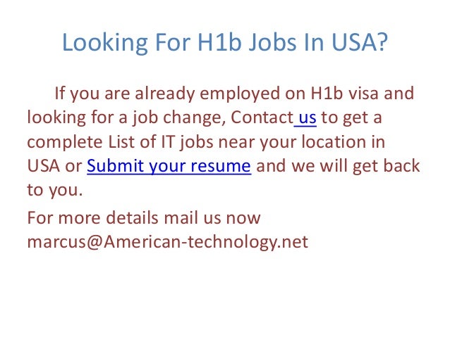 what is the purpose of your visit h1b