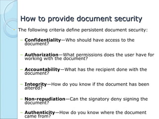 Document security & firewall | PPT | Operating Systems | Computer ...