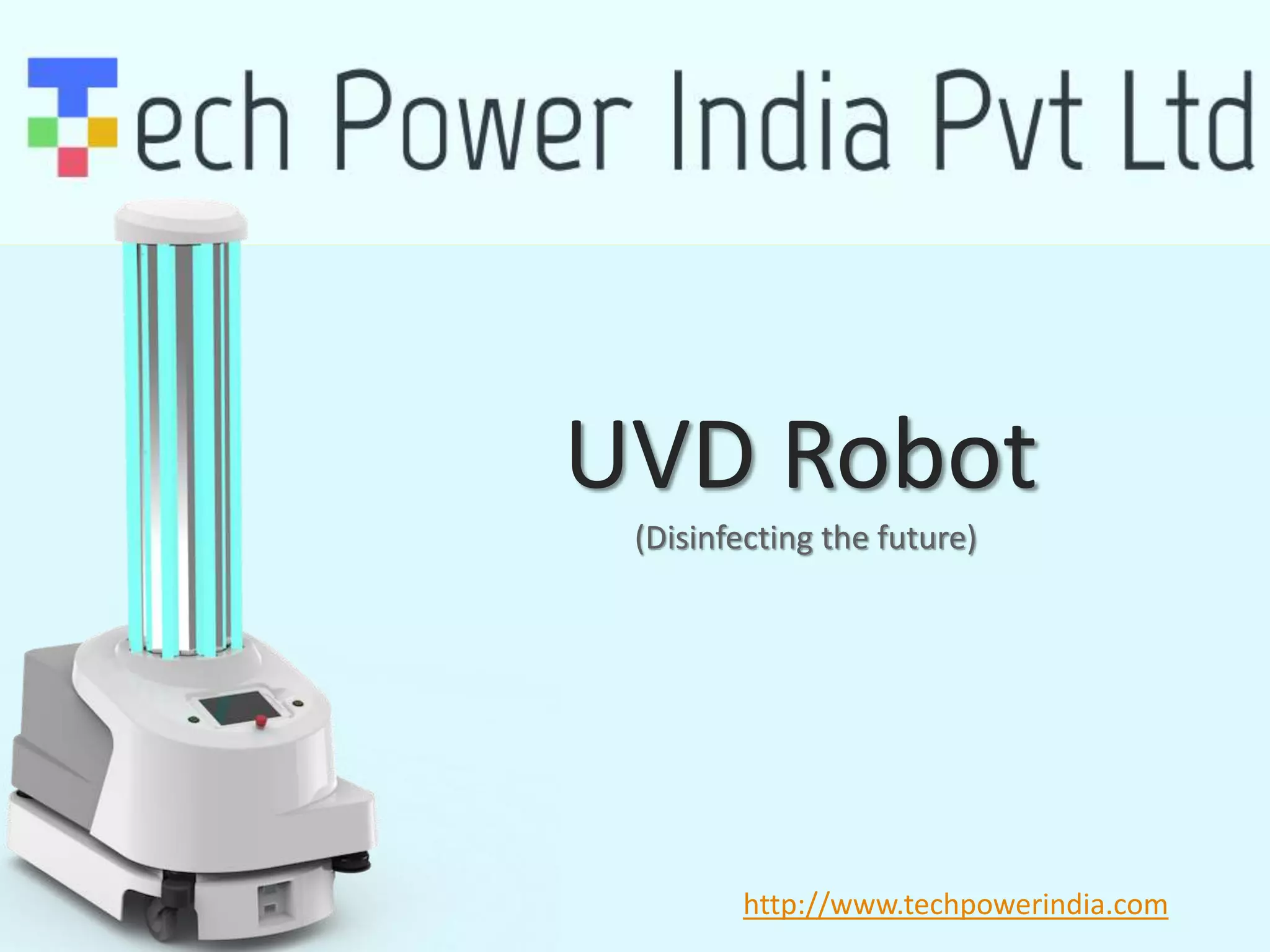 UV Disinfection Robot | Intelligent Sterilization UV Robots India ...