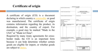 DOCUMENTS REQUIRED FOR EXPORT OF AYURVEDIC PRODUCT TO US (1).pptx