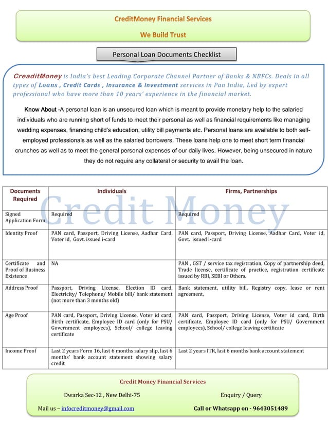 Documents Required Personal Loan (3).pdf
