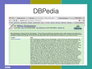 DBPedia
 