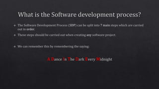 Software Development Process - Higher | PPT