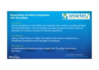 DocuSign & Smartsheet-combined for service-signoff