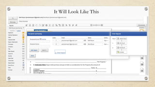 It Will Look Like This

 