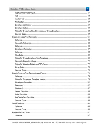 DocuSign eSignature API Guide - SOAP | PDF
